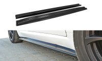 Maxton Design Side skirts extension extension black gloss...