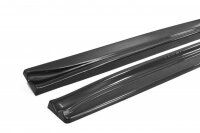 Maxton Design Side skirts extension extension black gloss - Alfa Romeo Brera