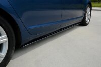 Maxton Design Side skirts extension extension black gloss...