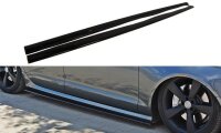 Maxton Design Side skirts extension extension black gloss...