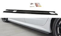 Maxton Design Side skirts extension extension black gloss...