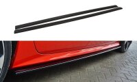 Maxton Design Side skirts extension extension black gloss...