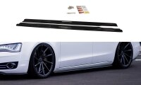 Maxton Design Side skirts extension extension black gloss...