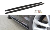 Maxton Design Side skirts extension extension black gloss...