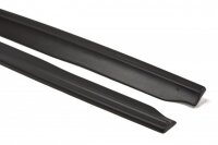 Maxton Design Side skirts extension extension black gloss - Audi S3 8P / S3 8P FL / RS3 8P