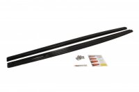 Maxton Design Side skirts extension extension black gloss - Audi RS3 8V Sportback