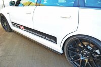 Maxton Design Side skirts extension extension black gloss...