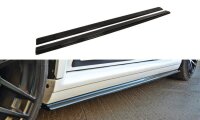 Maxton Design Side skirts extension extension black gloss...