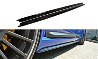 Maxton Design Side skirts extension extension black gloss...