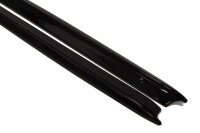 Maxton Design Side skirts extension extension black gloss - Audi RS6 C5