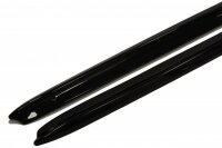 Maxton Design Side skirts extension extension black gloss - Audi RS6 C5