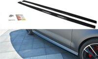 Maxton Design Side skirts extension extension black gloss...