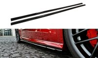 Maxton Design Side skirts extension extension black gloss...