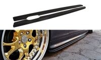 Maxton Design Side skirts extension extension V.1 black...