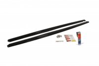 Maxton Design Seitenschweller Ansatz schwarz Hochglanz - BMW 3er E92 M Paket