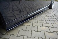 Maxton Design Side skirts extension extension black gloss - BMW 3 Series E92 M Package Facelift