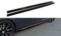 Maxton Design Side skirts extension extension black gloss...