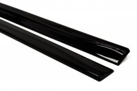 Maxton Design Side skirts extension extension black gloss - BMW 4 Series F32 M Package