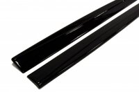 Maxton Design Side skirts extension extension black gloss - BMW 4 Series F32 M Package