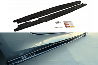 Maxton Design Side skirts extension extension black gloss...