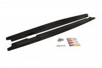 Maxton Design Side skirts extension extension black gloss - BMW 5 Series E60/61 M Package