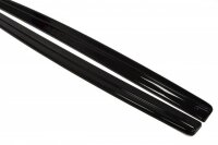 Maxton Design Side skirts extension extension black gloss - BMW 5 Series F10/ F11 M-Power/ M Package