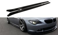 Maxton Design Side skirts extension extension black gloss...