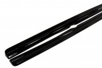 Maxton Design Side skirts extension extension black gloss - BMW 6 Series E63 / E64 (Pre-Facelift)