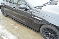 Maxton Design Side skirts extension extension black gloss...