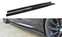 Maxton Design Side skirts extension extension black gloss...