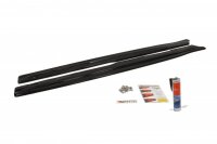 Maxton Design Side skirts extension extension black gloss - BMW 6 Series Gran Coupe M Package