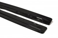 Maxton Design Side skirts extension extension black gloss - BMW 6 Series Gran Coupe M Package