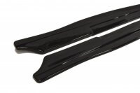 Maxton Design Side skirts extension extension black gloss - BMW 6 Series Gran Coupe M Package