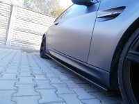 Maxton Design Side skirts extension extension black gloss...