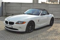 Maxton Design Side skirts extension extension black gloss - BMW Z4 E85 / E86 Pre-Facelift