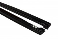 Maxton Design Side skirts extension extension black gloss - Fiat Grande Punto ABARTH