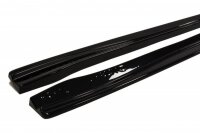 Maxton Design Side skirts extension extension black gloss - Fiat Grande Punto ABARTH