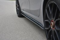 Maxton Design Side skirts extension extension black gloss - Fiat Tipo S-Design
