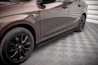 Maxton Design Side skirts extension extension black gloss - Fiat Tipo S-Design