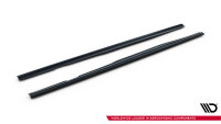 Maxton Design Seitenschweller Ansatz schwarz Hochglanz - Ford Focus ST / ST-Line MK3 / MK3 FL Hatchback / Kombi