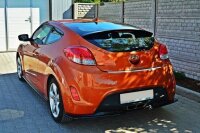 Maxton Design Side skirts extension black gloss - Hyundai Veloster