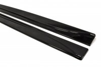 Maxton Design Side skirts extension extension black gloss...