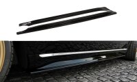 Maxton Design Side skirts extension extension black gloss...