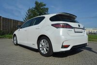 Maxton Design Seitenschweller Ansatz schwarz Hochglanz - Lexus CT MK1 Facelift