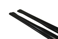 Maxton Design Side skirts extension extension black gloss - Lexus CT MK1 Facelift