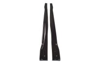 Maxton Design Side skirts extension extension black gloss - Lexus GS MK3