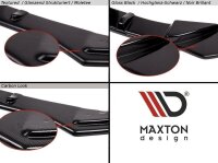 Maxton Design Side skirts extension extension black gloss - Lexus IS MK2