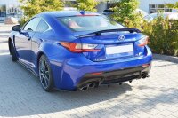 Maxton Design Side skirts extension extension black gloss - Lexus RC F