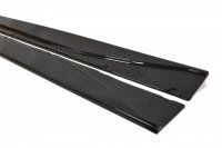 Maxton Design Side skirts extension extension black gloss - Maserati Gran Turismo 2007-2011