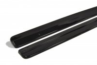 Maxton Design Side skirts extension extension black gloss - Mazda 3 MK2 Sport (Pre-Facelift)